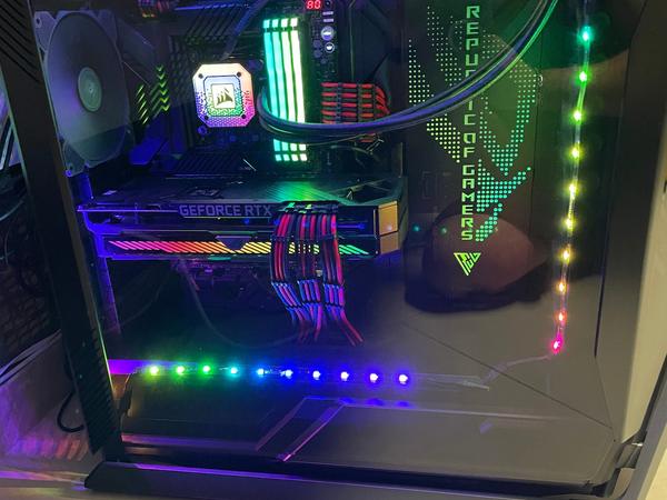 PC gaming ROG, dettaglio interno – MS-TECHNOLOGY